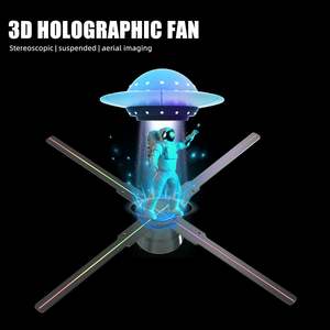Nouvel arrivage Panneau d'affichage LED étanche de 45cm Projecteur holographique 3D pour événements <span class=keywords><strong>publicitaires</strong></span> Expositions Contrôlé par WiFi - Product Image 5