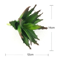 Vente en gros de plantes artificielles en pot, petites plantes d'aloe vera inversées, décoration d'intérieur, plantes succulentes simulées