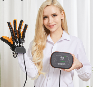 Nouveaux gants de robot de rééducation hémiplégie patients doigt formateur exercice gants de thérapie électrique - Product Image 4