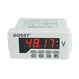 96x48mm einphasiges Voltmeter für die Montage der Schalttafel