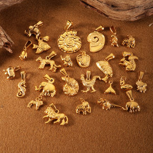 Dijes de Joyería de Moda, Dijes de Elefante para Hacer Joyas, Animales 3D, Concha de Tigre, Pendientes, Collar, Pulsera - Product Image 1