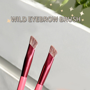 Populaire sauvage sourcil brosse <span class=keywords><strong>fard</strong></span> <span class=keywords><strong>à</strong></span> paupières correcteur carré maquillage pinceaux multifonction simulé sourcil cheveux maquillage brosse - Product Image 6