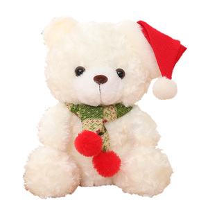 Orsacchiotto di <span class=keywords><strong>Peluche</strong></span> Personalizzato con Costume da Babbo Natale, <span class=keywords><strong>30</strong></span> <span class=keywords><strong>Cm</strong></span>, Morbido, per Bambini e Bambine, Regalo di Natale - Product Image 4