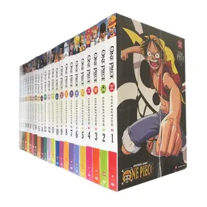 One Piece temporada 1-23 The Compete Series DVD 92 Discos Fábrica Venta al por mayor DVD Películas Serie TV Cartoon Region 1/Region 2 DVD