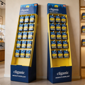Custom Professional Paper Display Racks with <strong>Hooks</strong> Supermarket Use Paper <strong>Shelves</strong> for Hanging Items - Product Image 2