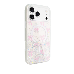 Funda para Teléfono 17Pro Max con Flores Secas, Brillantina, TPU+PC, Cubierta Suave, Porta Tarjetas, Protección 360°, Diseño Floral, Regalo para Mujer - Product Image 1