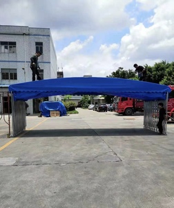 Abri Voiture d'Extérieur Robuste avec Auvent, Carport Résistant au Vent, Abri Métallique pour Voitures - Product Image 6
