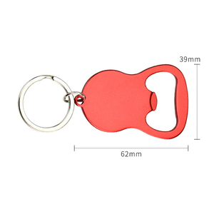 Ouvre-bouteille en métal créatif et coloré en forme de gourde, portable et durable pour bière et vin, logo personnalisé, idéal pour les fêtes - Product Image 2