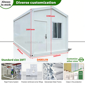 Casa Prefabbricata Modulare in Container 20FT Espandibile con Telaio in Acciaio, Casa Portatile Pieghevole, Elegante Caffetteria con Bancone Bar - Product Image 2