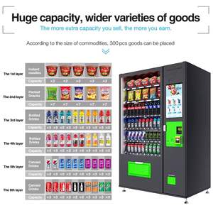 Fabricantes de máquinas expendedoras personalizadas de bebidas y alimentos con sistema de pago en efectivo - Product Image 5