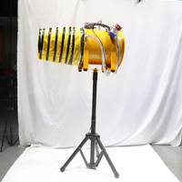 Machine à mousse style Minion 520W, manuelle, pour scène, fête, mariage, effet mousse