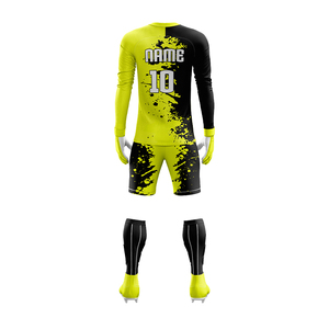 Maßgeschneiderte Sublimations-Designs Langarm-Torwart-Fußballtrikots Fußballtrikot Online Kaufen - Product Image 2