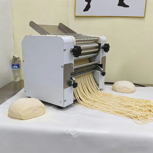 Macchina Elettrica per Stendere l'Impasto, Laminatrice Automatica per Panetteria, Pressa a Rulli per Appiattire Croissant, Pane, Pizza e Pasta - Product Image 2