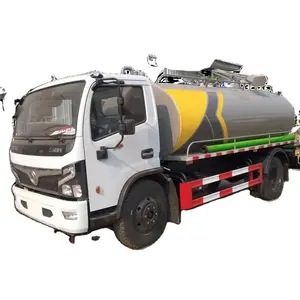 Dongfeng F7 9.2CBM 2400Gallon fecal suction truck Septic Tanker Truck vacuum dung sucking cart new used trucks