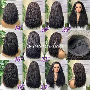 SDD Pixie Curly 5*5 <b>Wig</b> Super Double Drawn Vietnam 5*5 Pissy Curly <b>Wig</b> 100% <b>Human</b> Hair Luxury <b>Wig</b> - Product Image 3