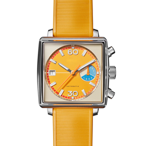 High-end genç moda rahat stil otomatik Chronograph hareketi yaratıcı tasarım paslanmaz çelik izle - Product Image 1