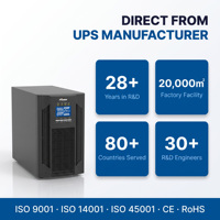 Alimentation sans interruption (ASI) Prostar 3kVA en ligne pour appareils médicaux, 72VDC, pour moniteur de machine CT avec batterie au plomb-acide