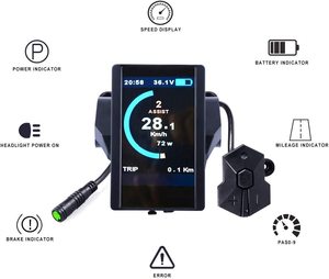 Bafang-LCD vollfarbbildschirm 850C für 8 spaß Mittlerer Antrieb Motor, <span class=keywords><strong>BBS01B</strong></span>, BBS02B, BBSHD, P850C - Product Image 3
