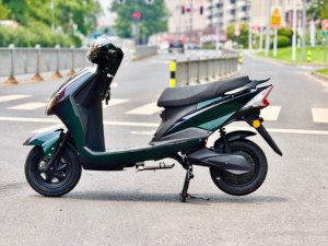 Motocicletta Elettrica Y4-FH con Motore Brushless da 1200W, 60km/h, Ammortizzatore Idraulico e Freno a Disco per Adulti - Product Image 2