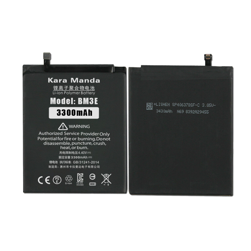 Factory OEM Cell Phone Battery 3300mAh BM3E for Xiaomi 8 MI8 Lithium ion Battery