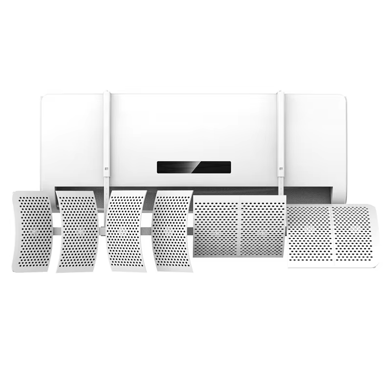 Good Exclusive Patent Splice Louver Air Conditioner Windshield Retractable <strong>Guide</strong> Plate ABS Manual Home Use