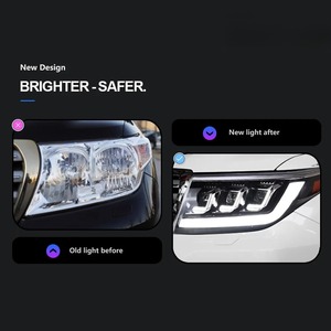Phares HETOP pour Toyota Land Cruiser 2007-2015 FJ200 LC200 – Amélioration <span class=keywords><strong>LED</strong></span>, feux de jour (DRL) et clignotants, lentilles modifiées, phares avant - Product Image 2