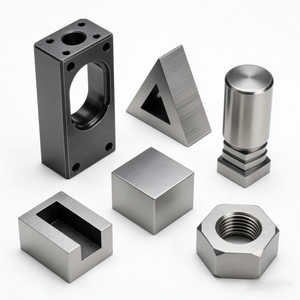 <span class=keywords><strong>Bloc</strong></span> de support en aluminium CNC à double cavité pour fixations mécaniques, supports optiques et composants de systèmes d'automatisation, usinage sur mesure - Product Image 2