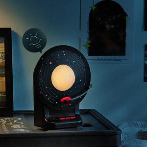 Space <b>Bluetooth</b> Audio New 2024 High-quality Small Subwoofer Moon Nightlight <b>Speakers</b> Atmosphere Lamp Ornaments for Birthday Gift - Product Image 5
