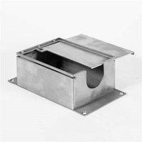 Services de fabrication sur mesure de tôles métalliques avec découpe laser, pliage et soudage pour panneaux d'armoires en acier selon les dessins du client