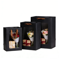 Sacs-cadeaux en papier kraft personnalisé respectueux de l'environnement Sacs à provisions en carton de luxe pour vitrines pour vêtements et jouets 20*16*30cm
