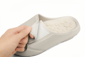 Sandales d'été unisexes pour adultes, à bout ouvert, avec semelle massante, fermeture velcro, antidérapantes, résistantes à l'usure, légères, absorbant les chocs, pour hommes - Product Image 6