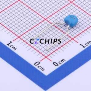 Condensador Cerámico Monolítico (MLCC) de Montaje Pasante (Through-Hole) CD1H223KC9AER1D100, Paso de Orificio, P=5.08mm, 22nF, 10%, 50V, X7R - Product Image 1