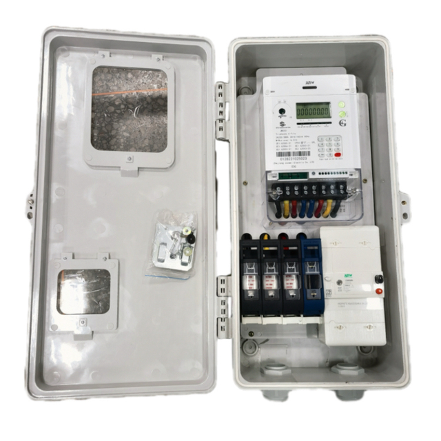 JVEB4 Three-Phase Electric Meter Box Wall Mounted Distribution Electrical Meter Box