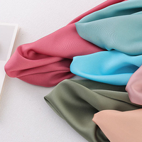 Tissu Abaya en satin de polyester de luxe, lisse et brillant, tissu pour robe modeste, pour Abaya et Hijab