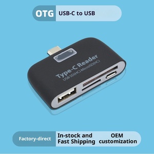 携帯電話およびタブレット用の外部SD TFカードリーダータイプCインターフェイス<span class=keywords><strong>2</strong></span>スロットOTGアダプター<span class=keywords><strong>USB</strong></span>スティック<span class=keywords><strong>Android</strong></span>互換 - Product Image 6
