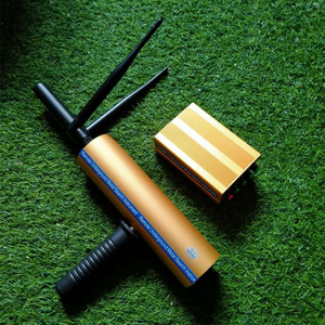 เครื่องตรวจจับโลหะใต้ดินรุ่นอัพเกรด Texa God แบบเสาอากาศคู่สีทอง คุณภาพสูง สำหรับตรวจจับทองคำ เงิน และทองแดง - Product Image 3