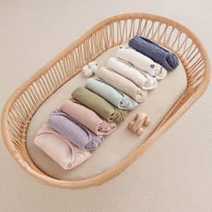 Draps-housses pour berceau à faible MOQ, unisexes, ultra-doux, toutes saisons, pour matelas de berceau et de nacelle - Product Image 4