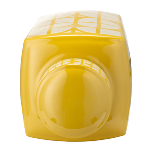 Vaso decorativo quadrato in ceramica con coperchio per casa, soggiorno, camera da letto, ufficio, sala da pranzo - Product Image 4