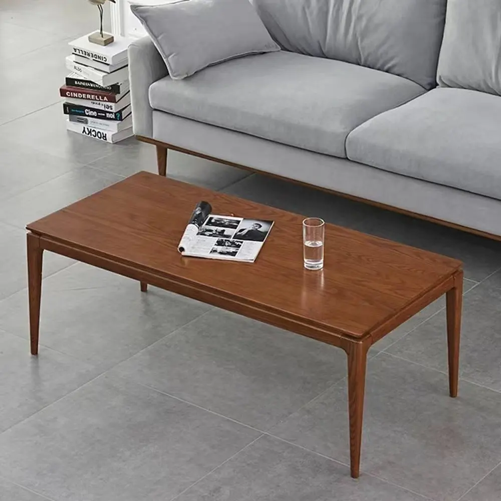 Wooden Home Low Floor Table Modern Minimalist Coffee Table Solid Wooden Furniture Tea Table for Living Room