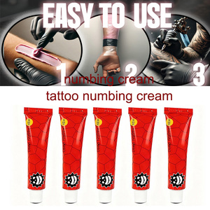 Kits professionnels de soulagement pour tatouages - Crème réparatrice microblading indolore pour maquillage permanent 10ml Application corps et lèvres - Product Image 1