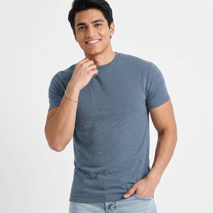 OEM Custom Manufacturer Hot Sale High Quality Cotton <b>Men</b> <b>T</b> <b>Shirt</b> Collar <b>Men's</b> <b>T</b>-<b>shirts</b> for Wholesale - Product Image 1