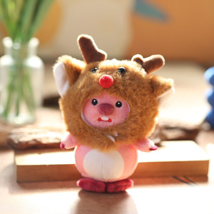 Celebrità di Internet adorabile topolino ciondolo carino orso portachiavi Charm Super morbido PP imbottito in cotone - Product Image 6