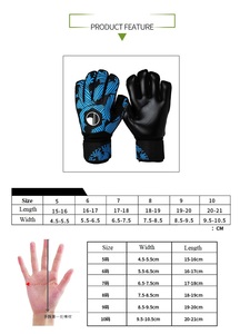 Guanti da <span class=keywords><strong>Portiere</strong></span> Professionali in Lattice per Calcio / Guanti da <span class=keywords><strong>Portiere</strong></span> Professionali - Product Image 3
