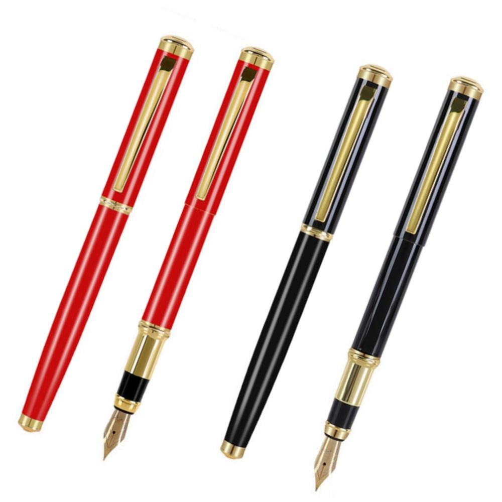 Fountain Pens With Custom Logo Famous Brand Metal Fountain Pen With Fine Nib