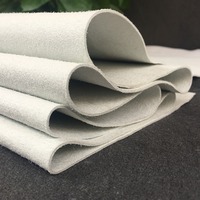 Vente en gros de cuir microfibre PU gaufré blanc écologique imperméable de 0,6 mm à 2,0 mm pour sacs, chaussures, meubles, canapés et décorations