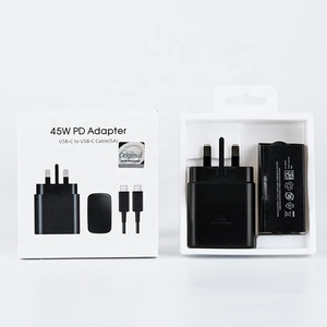 Adaptador tipo C de carga rápida PD45W Reino Unido/UE/EE. UU. Cargadores súper rápidos tipo C para Samsung S21 Plus S22 <span class=keywords><strong>TA845</strong></span> Adaptador de corriente de la USB-C - Product Image 6