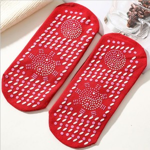 KS Thermal <b>Socks</b> Women Self Heating Cotton Elastic Durable Warm Cold Resistant Regular Casual <b>Socks</b> <b>Black</b> White Red - Product Image 2