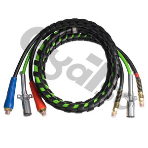 Cavo 3 in 1 da 15 piedi per Camion: Linea Aria e Cavo di Alimentazione, Accessori per Semirimorchi, Tubi Freno ad Aria per Rimorchi - Product Image 2