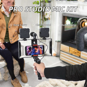 Micrófono de Condensador Cardioide Profesional con Cable, Ligero, para <span class=keywords><strong>Celular</strong></span>, Kit de Estudio <span class=keywords><strong>y</strong></span> <span class=keywords><strong>Video</strong></span>, Gran Venta - Product Image 2