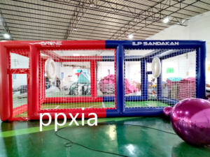 Hoạt động thương mại hoặc triển lãm sự kiện bay không người lái bóng đá trò chơi Inflatable tránh chướng ngại vật bay không người lái bóng đá Inflatable Arena - Product Image 6